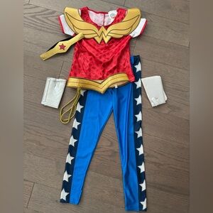 NWOT Wonder Woman costume for girls